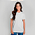Camiseta Básica Algodão Adulto Unissex Branca - Imagem 4