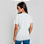 Camiseta Básica Algodão Adulto Unissex Branca - Imagem 5
