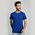 Camiseta Básica Algodão Adulto Unissex Azul Royal - Imagem 2