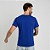 Camiseta Básica Algodão Adulto Unissex Azul Royal - Imagem 3