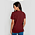 Camiseta Básica Algodão Adulto Unissex Bordô - Imagem 5