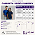 Camiseta Básica Algodão Adulto Unissex Marrom - Imagem 6