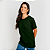 Camiseta Básica Algodão Adulto Unissex Verde Musgo - Imagem 4