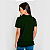 Camiseta Básica Algodão Adulto Unissex Verde Musgo - Imagem 5