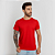 Camiseta Básica Algodão Adulto Unissex Vermelha - Imagem 2