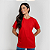 Camiseta Básica Algodão Adulto Unissex Vermelha - Imagem 4