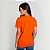 Camiseta Básica Algodão Adulto Unissex Laranja - Imagem 5