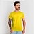 Camiseta Básica Algodão Adulto Unissex Amarelo - Imagem 2