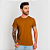 Camiseta Básica Algodão Adulto Unissex Mostarda - Imagem 2