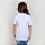 Camiseta Básica Algodão Infantil Unissex Branca - Imagem 5