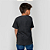 Camiseta Básica Algodão Infantil Unissex Grafite - Imagem 3