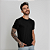 Camiseta Térmica UV Adulto Unissex Preta - Imagem 1