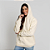 Moletom Canguru Algodão Adulto Unissex Off-White - Imagem 1