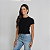 Cropped Algodão Adulto Feminino Preto - Imagem 3