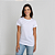 Camiseta Baby Look Algodão Adulto Feminino Branco - Imagem 1