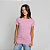 Camiseta Baby Look Algodão Adulto Feminino Rosa Bebê - Imagem 2