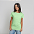 Camiseta Baby Look Algodão Adulto Feminino Verde Cidra - Imagem 2