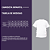 Camiseta Básica Algodão Infantil Unissex Azul Royal - Imagem 4