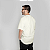 Camiseta Plus Size Algodão G4 e G5 Adulto Unissex Off-White - Imagem 2