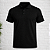 Camiseta Polo Adulto Preta Unissex - Imagem 6