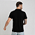 Camiseta Polo Adulto Preta Unissex - Imagem 3