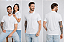 Camiseta Polo Adulto Branca Unissex - Imagem 3