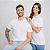 Camiseta Polo Adulto Branca Unissex - Imagem 1
