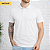 Camiseta Polo Adulto Branca Unissex - Imagem 4