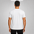 Camiseta Básica Algodão Penteada Adulto Unissex Branca - Imagem 2