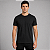 Camiseta Básica Algodão Peruano Adulto Unissex Preta - Imagem 3