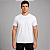 Camiseta Básica Algodão Peruano Adulto Unissex Branca - Imagem 1