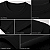 Camiseta Básica Suedine Adulto Unissex Preta - Imagem 4