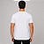 Camiseta Básica Suedine Adulto Unissex Branca - Imagem 3