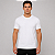 Camiseta Básica Suedine Adulto Unissex Branca - Imagem 2