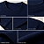 Camiseta Básica Suedine Adulto Unissex Azul Marinho - Imagem 4