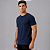 Camiseta Básica Suedine Adulto Unissex Azul Marinho - Imagem 1
