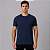 Camiseta Básica Suedine Adulto Unissex Azul Marinho - Imagem 3