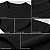 Camiseta Oversized Suedine Adulto Unissex Preta - Imagem 4