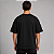 Camiseta Oversized Suedine Adulto Unissex Preta - Imagem 3