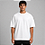 Camiseta Oversized Suedine Adulto Unissex Branca - Imagem 2