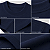 Camiseta Oversized Suedine Adulto Unissex Azul Marinho - Imagem 4