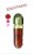Lip Gloss 1930 vermelho - Imagem 1