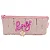 Estojo Escolar Lovely Rosa - com Pingente de Flor - Imagem 1
