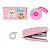 Kit Escolar 4 Peças – Bichinhos com Grampeador (Gatos e Pandas) - Imagem 5