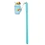 Caneta Milk Shake - Wincy Tinta Azul - Imagem 4
