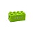 Apontador Escolar LEGO - Verde - Com Depósito e Encaixe de Montar - Imagem 2