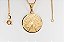 Colar Ouro 18k com pingente de mandala - Salmo 91 - Imagem 4