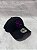 Boné New Era Preto Rasgado roxo - Imagem 1