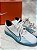 Chuteira Nike Branca Azul - Imagem 2