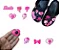 Kit Pins Pingentes,  Personagens - Barbie - Imagem 2